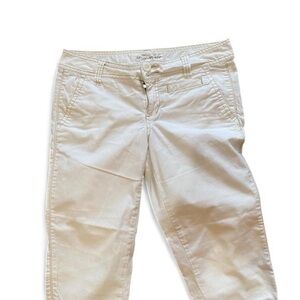 Aeropostale Women's Off-White Straight Leg Jeans women size 7/8